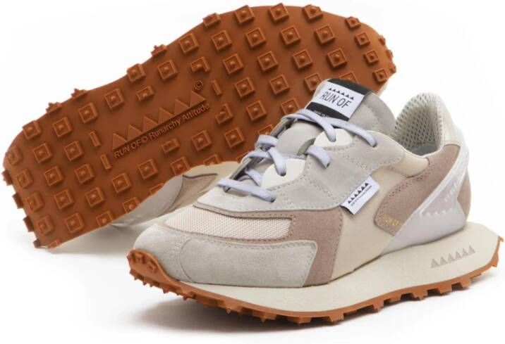 RUN OF Sneaker Finch M Beige Heren