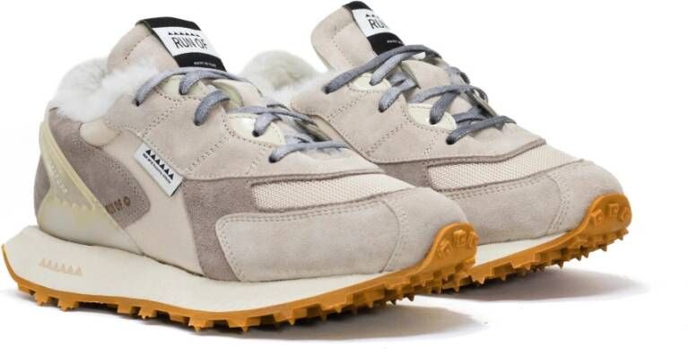 RUN OF Sneaker Finch SH W Beige Dames