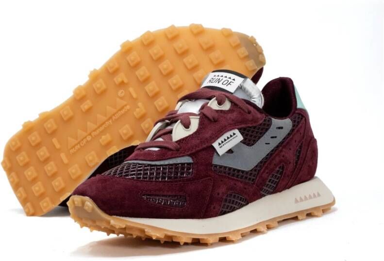 RUN OF Sneaker Mahogany M Red Heren