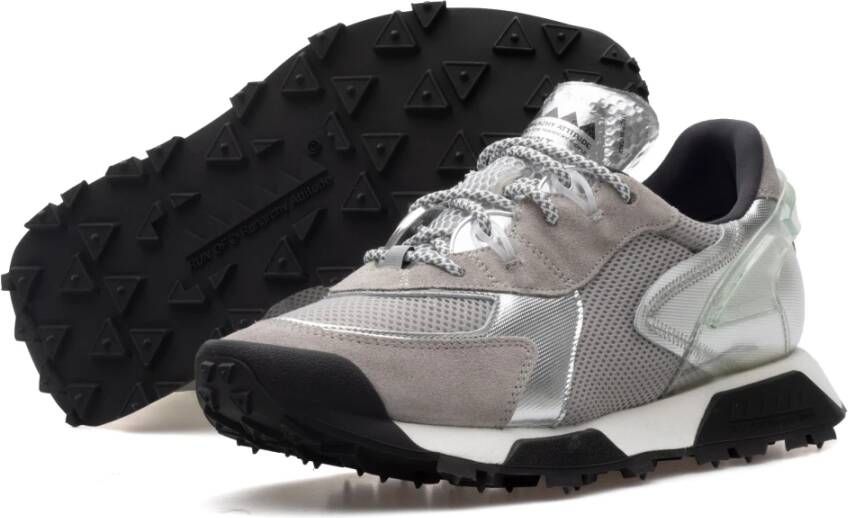 RUN OF Sneaker Revolt R-Silver M Gray Heren