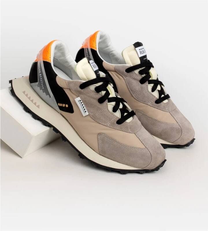 RUN OF Sneakers Beige Heren