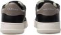 RUN OF Zwarte Leren Sneakers met Rubberen Zolen Black Heren - Thumbnail 3