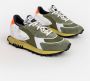 RUN OF Groene Sneaker Racha Green Heren - Thumbnail 4