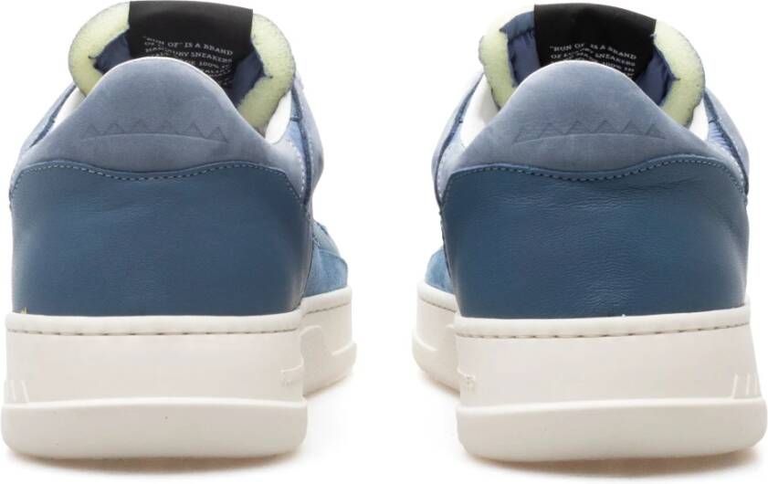 RUN OF Sneakers LOW Cobalto M Blue Heren