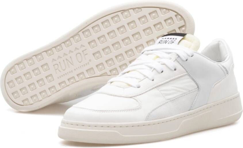 RUN OF Sneakers LOW Invisible M White Heren