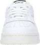 RUN OF Witte Leren Sneakers met Zilveren Inzetstukken White Dames - Thumbnail 11