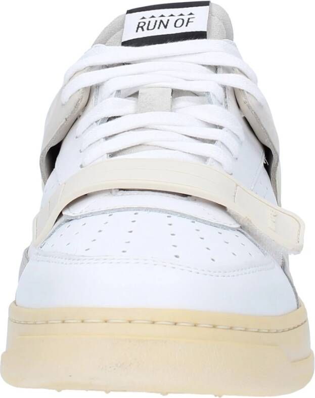 RUN OF Sneakers Wit White Heren