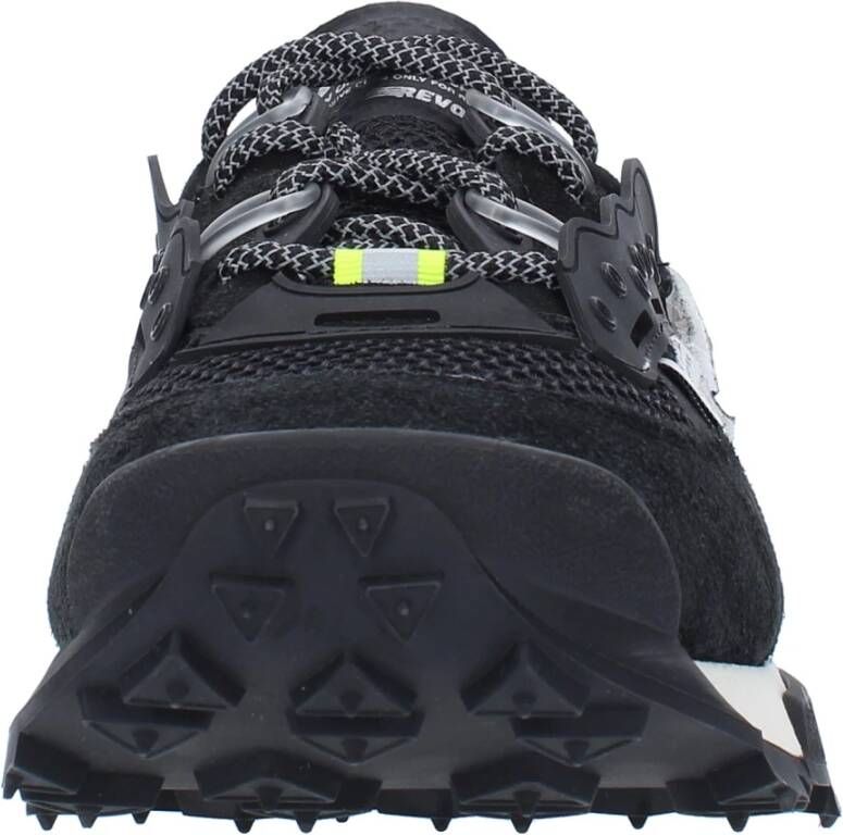 RUN OF Sneakers Zwart Black Heren