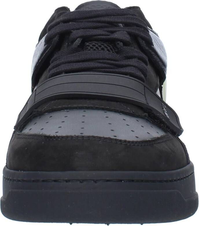 RUN OF Sneakers Zwart Black Heren