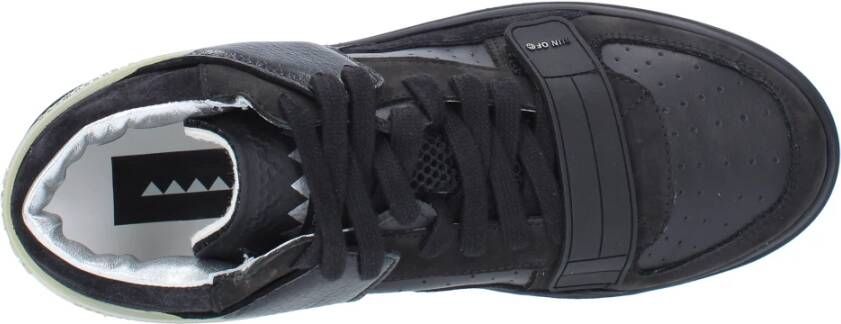 RUN OF Sneakers Zwart Black Heren