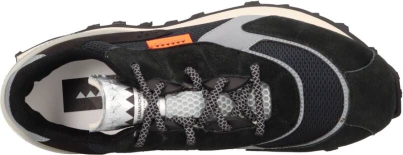 RUN OF Sneakers Zwart Black Heren