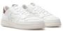 RUN OF Witte Leren Sneakers met Wijnkleurige Inzetstukken White Dames - Thumbnail 3