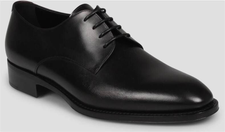 Saint Laurent Adrien Veterschoenen Black Heren