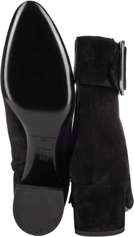 Saint Laurent Ankle Boots Zwart Dames