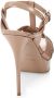 Saint Laurent Beige Hoge Hak Sandalen Elegante Stijl Beige Dames - Thumbnail 3