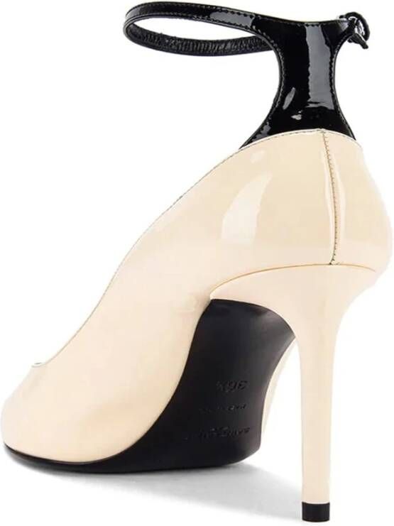 Saint Laurent Beige Patent Leren Pumps Ss22 Beige Dames