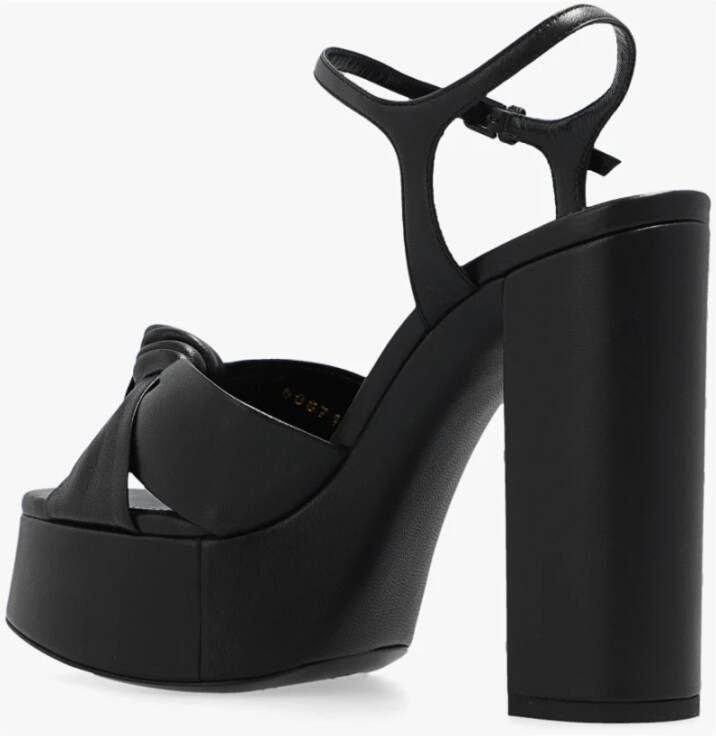 Saint Laurent Bianca hakken sandalen Black Dames