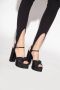 Saint Laurent Bianca Platform Sandalen Black Dames - Thumbnail 6