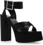 Saint Laurent Bianca platform sandalen Black Dames - Thumbnail 4