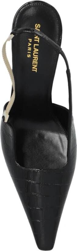 Saint Laurent Blake Hoge Hakken Black Dames