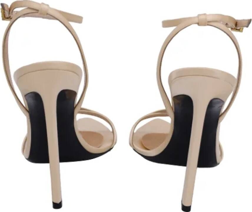 Saint Laurent Canvas heels Beige Dames