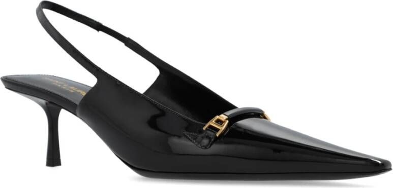 Saint Laurent Carine hoge hakken Black Dames