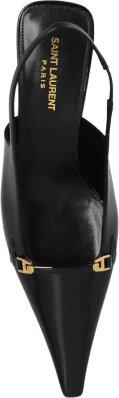 Saint Laurent Carine hoge hakken Black Dames