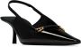 Saint Laurent Carine Slingback Patent Pumps Black Dames - Thumbnail 2