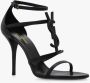 Saint Laurent Cassandra sandalen met hak Black Dames - Thumbnail 4