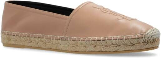 Saint Laurent Cassandre espadrilles Beige Dames