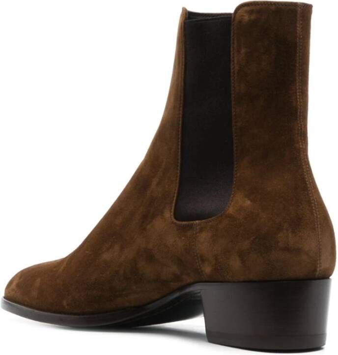 Saint Laurent Chelsea Boots Bruin Heren