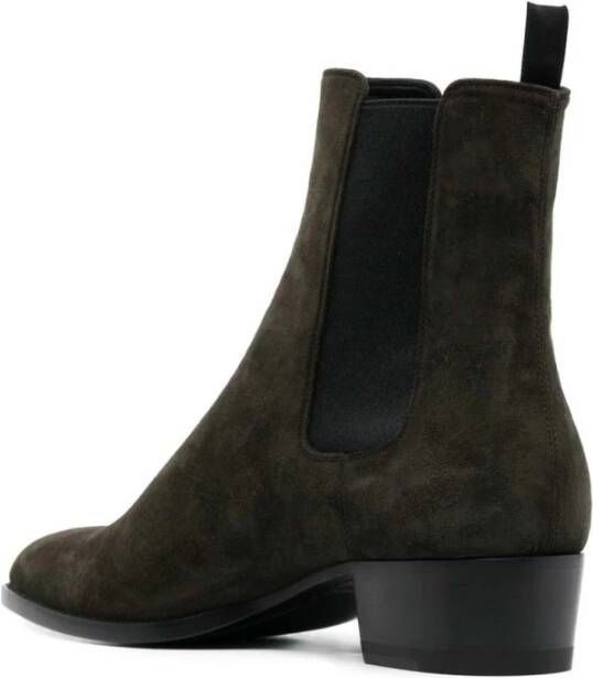 Saint Laurent Bruine Chelsea Boots voor Heren Bruin Heren