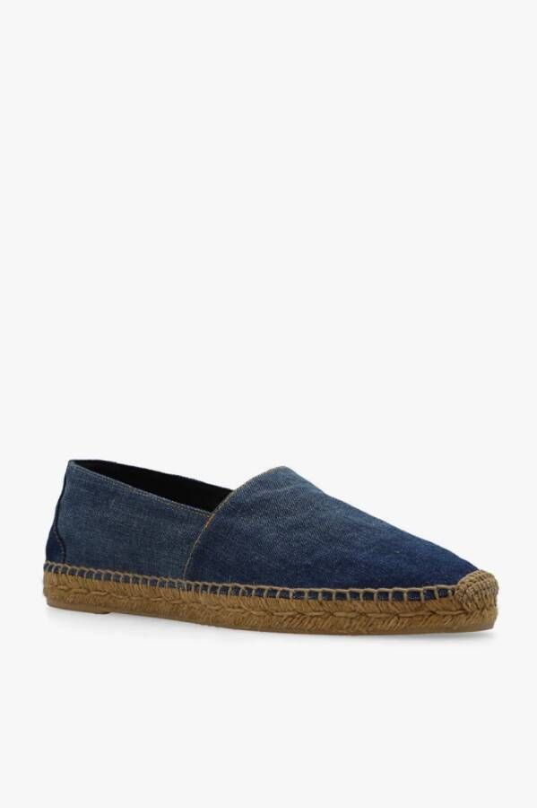 Saint Laurent Denim espadrilles Blue Heren