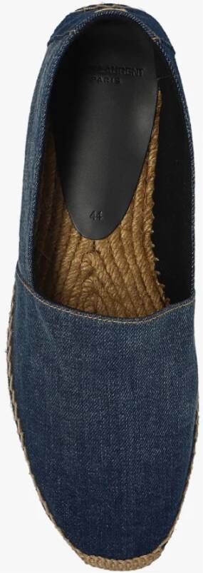 Saint Laurent Denim espadrilles Blue Heren