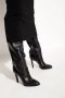 Saint Laurent Klassieke Leren Laarzen Black Dames - Thumbnail 2