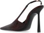 Saint Laurent Dierenprint pumps Brown Dames - Thumbnail 5