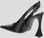 Saint Laurent Dune Slingback Patent Pumps Black Dames - Thumbnail 3