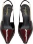 Saint Laurent Elegant Slingback Pumps Brown Dames - Thumbnail 3