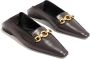 Saint Laurent Elegante Balletflats voor Vrouwen Brown Dames - Thumbnail 2