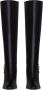 Saint Laurent Elegante Leren Enkellaarzen Black Dames - Thumbnail 4