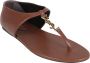 Saint Laurent Elegante Sandalen Olio 00 SAN Brown Dames - Thumbnail 2