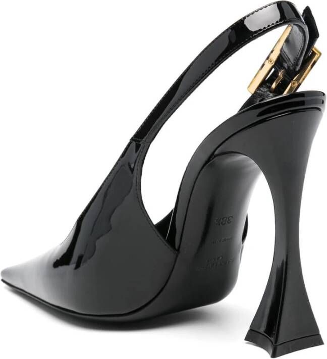 Saint Laurent Elegante Slingback Pump Schoenen Black Dames