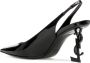 Saint Laurent Elegante Slingback Pumps Black Dames - Thumbnail 3