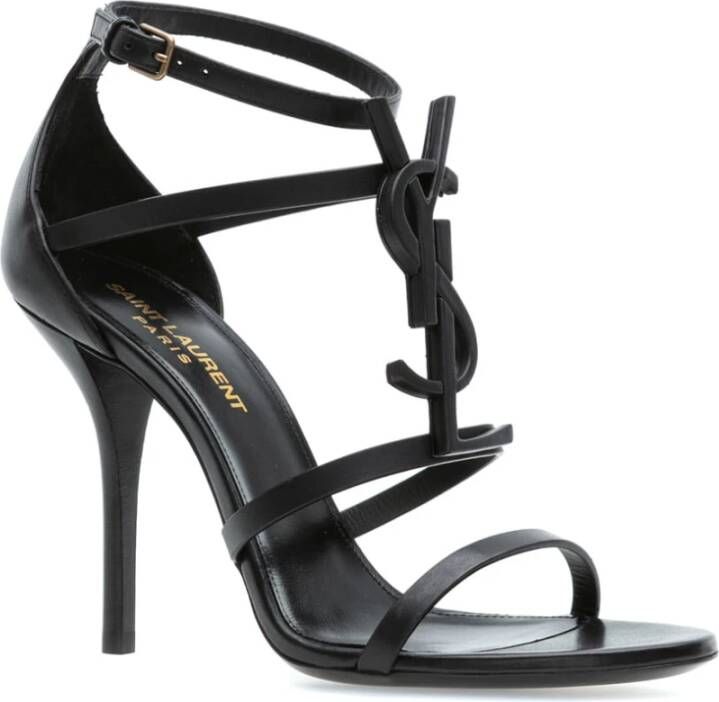 Saint Laurent Elegante Zomer Sandalen Black Dames