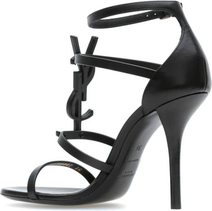 Saint Laurent Elegante Zomer Sandalen Black Dames