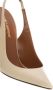 Saint Laurent Elegante Zwarte Leren Pumps Beige Dames - Thumbnail 4