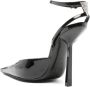 Saint Laurent Elegante Zwarte Leren Pumps Black Dames - Thumbnail 3