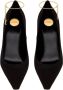 Saint Laurent Elegante Zwarte Leren Pumps Black Dames - Thumbnail 3