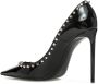 Saint Laurent Elegante Zwarte Pumps voor Vrouwen Black Dames - Thumbnail 3