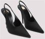 Saint Laurent Elegante Zwarte Slingback Schoenen Black Dames - Thumbnail 8